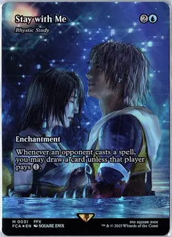 Stay with Me - Rhystic Study (Showcase) FOIL M FCA 31 NM - Image 1