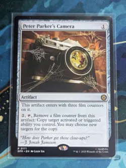 MTG Peter Parker's Camera - NM - Spider-Man - Image 1