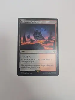 MTG - Sulfurous Springs - Commander: Final Fantasy NM/M Condition - Image 1