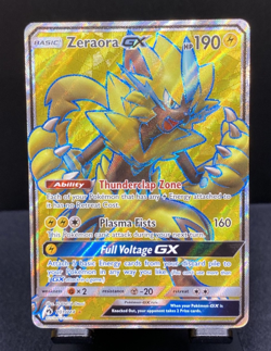 Zeraora GX 201/214 (Full Art) Ultra Rare Lost Thunder Pokemon TCG 2018 Mint - Image 1