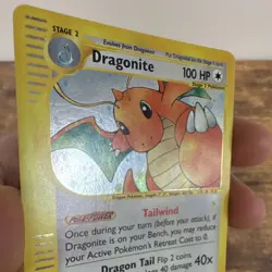 Pokemon Dragonite 9/165 Expedition Base Set Holo Rare LP - Image 4