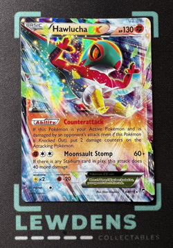 Hawlucha EX - 64/111 - Ultra Rare - XY Furious Fists - Pokemon Card - Image 1