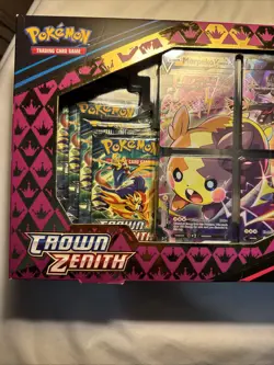 Pokemon TCG Crown Zenith Morpeko V-Union Premium Playmat Collection Box - Image 2