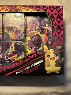 Pokemon TCG Crown Zenith Morpeko V-Union Premium Playmat Collection Box - Image 3