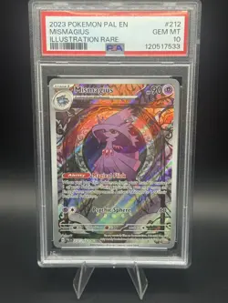 Mismagius 212/193 Paldea Evolved Illustration Rare Pokemon TCG PSA 10 Gem Mint - Image 1