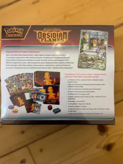 Pokemon S&V Obsidian Flames Pokemon Center Elite Trainer Box - New & SEALED - Image 3