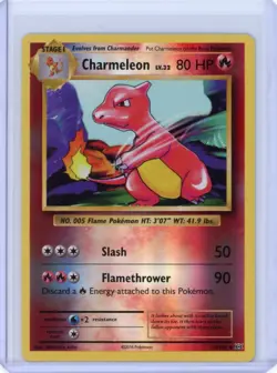 Charmeleon 10/108 Reverse Holo | 2016 XY Evolutions | Pokemon TCG - Image 1