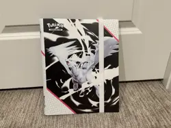 POKEMON OFFICIAL WHITE FLARE BINDER Collection *BINDER ONLY* - Image 1