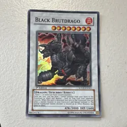 Yu-Gi-Oh! Black Brutdrago SOVR-EN043 Stardust Unlimited Holo 1st edition - Image 1