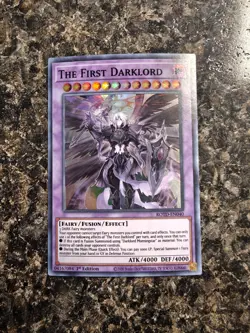 Yugioh The First Darklord - ROTD-EN040 - 1st Ed. Super Rare - NM - Image 1