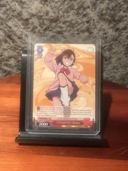 Weiss Schwarz Dandadan DDD/S118-046S RR Critical Hit Momo Card - Image 1