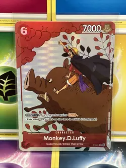 Monkey.D.Luffy (Gift Collection 2023) P-001 English Promo - One Piece Card - NM - Image 1
