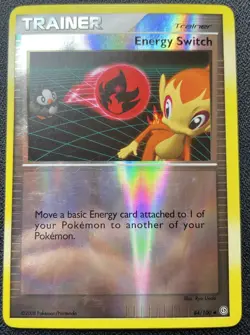 Pokemon Energy Switch 84/100 Reverse Holo Stormfront Trainer Card Uncommon MP - Image 1