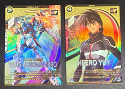 Gundam ARSENAL BASE Card UT02-018 UT02-056 HEERO YUY WING GUNDAM BANDAI JAPAN - Image 1