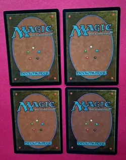 Magic the Gathering MTG Visions CRYPT RATS X 4 LP/EX C 1997 Vintage! - Image 3