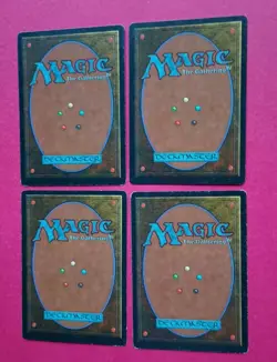 Magic the Gathering MTG Legends WALL OF TOMBSTONES X 4 (3 LP & 1 MP) 1994 Nice! - Image 3