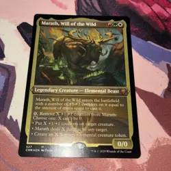 Marath, Will of the Wild Etched Foil - Commander Legends - Magic MTG - Image 3