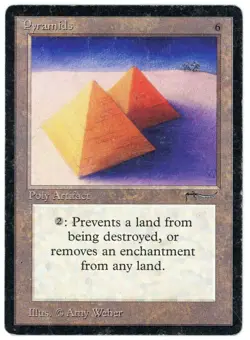 MTG Pyramids, Arabian Nights, Damaged, English - Image 1