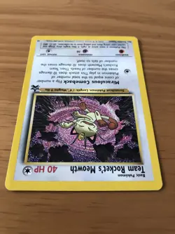 18 | Team Rocket's Meowth | WOTC Black Star Promo | Pokemon Card | LP/Good - Image 3
