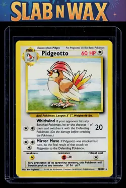 Pokemon tcg Base Set Pidgeotto #022/102 - Image 1