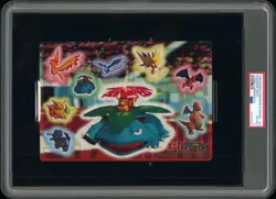 PSA 6 1999 Bandai Pokemon Stadium Times Jumbo Cardass W Venusaur - Image 1