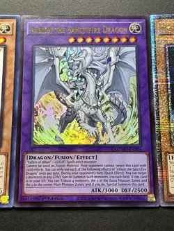 Albion The Sanctifire Dragon + Ido The Supreme Magical Force + Kristya | YuGiOh! - Image 5