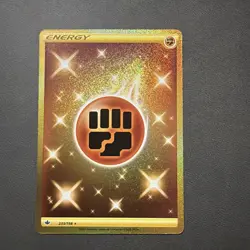 Pokemon TCG Fighting Energy Sword & Shield Chilling Reign Holo Card 233/198 NM - Image 1