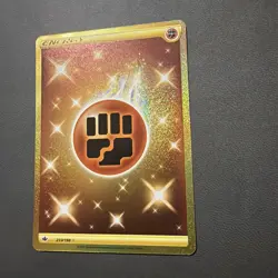 Pokemon TCG Fighting Energy Sword & Shield Chilling Reign Holo Card 233/198 NM - Image 2