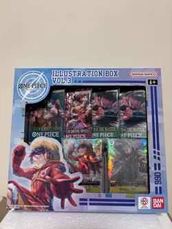 One Piece Card Game Illustration Box Vol. 1-4 Factory Sealed - Image 4