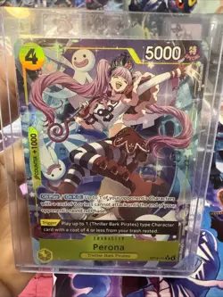 Perona Alt Art OP14-111 R THE AZURE SEA'S SEVEN. ENGLISH CARD. - Image 1
