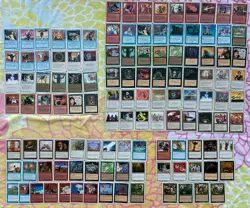 120x MTG Cards Lot - 3rd 4th 5th 6th Edition - 1994 - 1999 - 90s MAGIC GATHERING - Image 1
