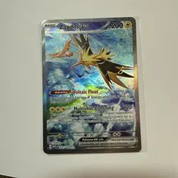 Zapdos ex Special Illustration Rare NM 202/165 Scarlet & Violet 151 Pokemon Card - Image 1