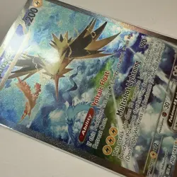 Zapdos ex Special Illustration Rare NM 202/165 Scarlet & Violet 151 Pokemon Card - Image 3