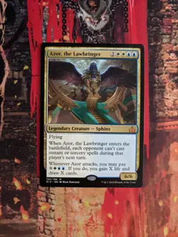 MTG Card: (1x) Azor, the Lawbringer (Rivals of Ixalan) - Image 1