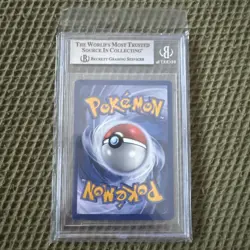 Pokemon Team Rocket's Meowth Promo Card #18 BGS 9 Mint - Image 2
