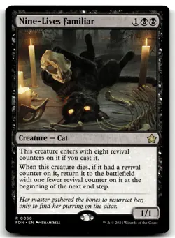MTG Nine-Lives Familiar R Foundations 66 LP - Image 1