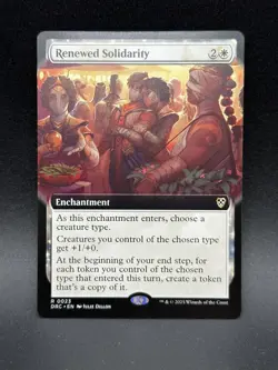 MTG Renewed Solidarity R Aetherdrift Commander #23 - Image 1