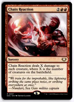 Chain Reaction NM EOC Commander: Edge of Eternities MTG - Image 1
