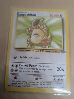 Pokemon TCG Kangaskhan Jungle Card 21/64 - Image 1