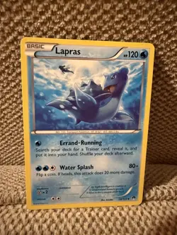 Pokemon TCG Lapras Breakpoint 28/122 Regular Uncommon LP - Image 1
