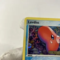 Pokemon TCG Ex Emerald Stamped Set Of 2 Luvdisc & Meditite - Image 3