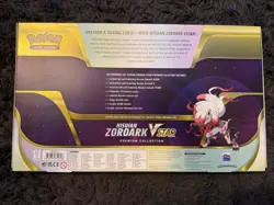 Pokemon Hisuian Zoroark VSTAR Factory Sealed Premium Collection box - Image 2