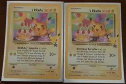 ______'s Pikachu Birthday - 24/53 - Holo Rare,Pokemon Celebrations - Image 1