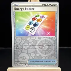 Pokemon TCG Energy Sticker #159 S&V 151 Reverse Holo Mint Condition - Image 1