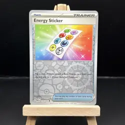 Pokemon TCG Energy Sticker #159 S&V 151 Reverse Holo Mint Condition - Image 2