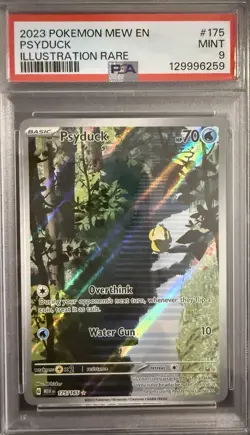 Psyduck #175/165 - 2023 Pokemon Sv: MEW EN 151 - PSA 9 - Image 1
