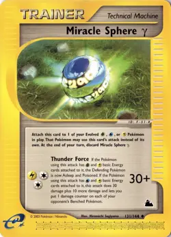 Miracle Sphere Gamma 131/144 - Skyridge - Pokemon - NM - Image 1