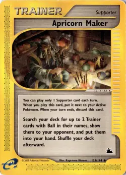 Apricorn Maker 121/144 - Skyridge - Pokemon - MP - Image 1