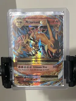 Pokemon M Charizard EX Full Art Holo Ultra Rare Evolutions 13/108 220HP - Image 1