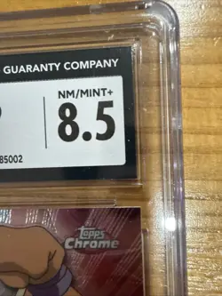 2000 Topps Chrome Holo Foil Tv Animation Pokemon #57 Primeape CGC 8.5 NM/MINT + - Image 4
